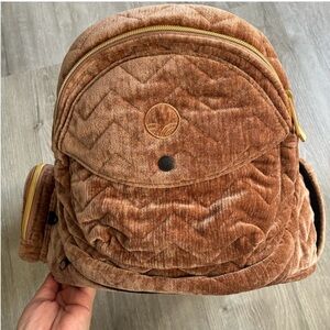 Quilted Tush baby with Gold Accents